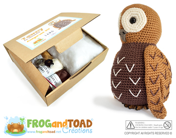LPO Chouette Owl Amigurumi Kit